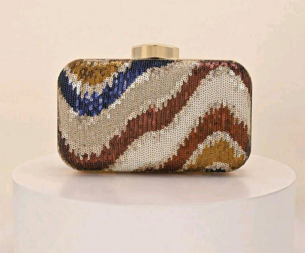 Nieuw Avondtasje met Pailletten - Multicolor, Ophalen, Nieuw