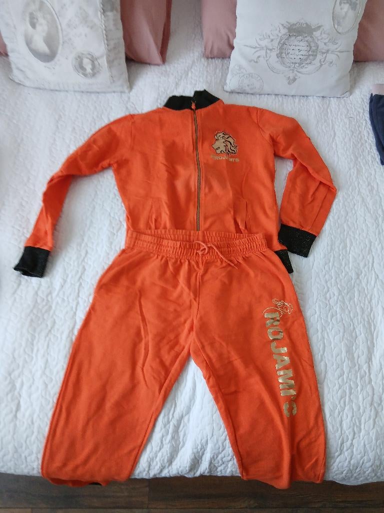Oranje juichpak, Roy Donders, Maat 46/48 (XL) of groter, Zo goed als nieuw, Kleding