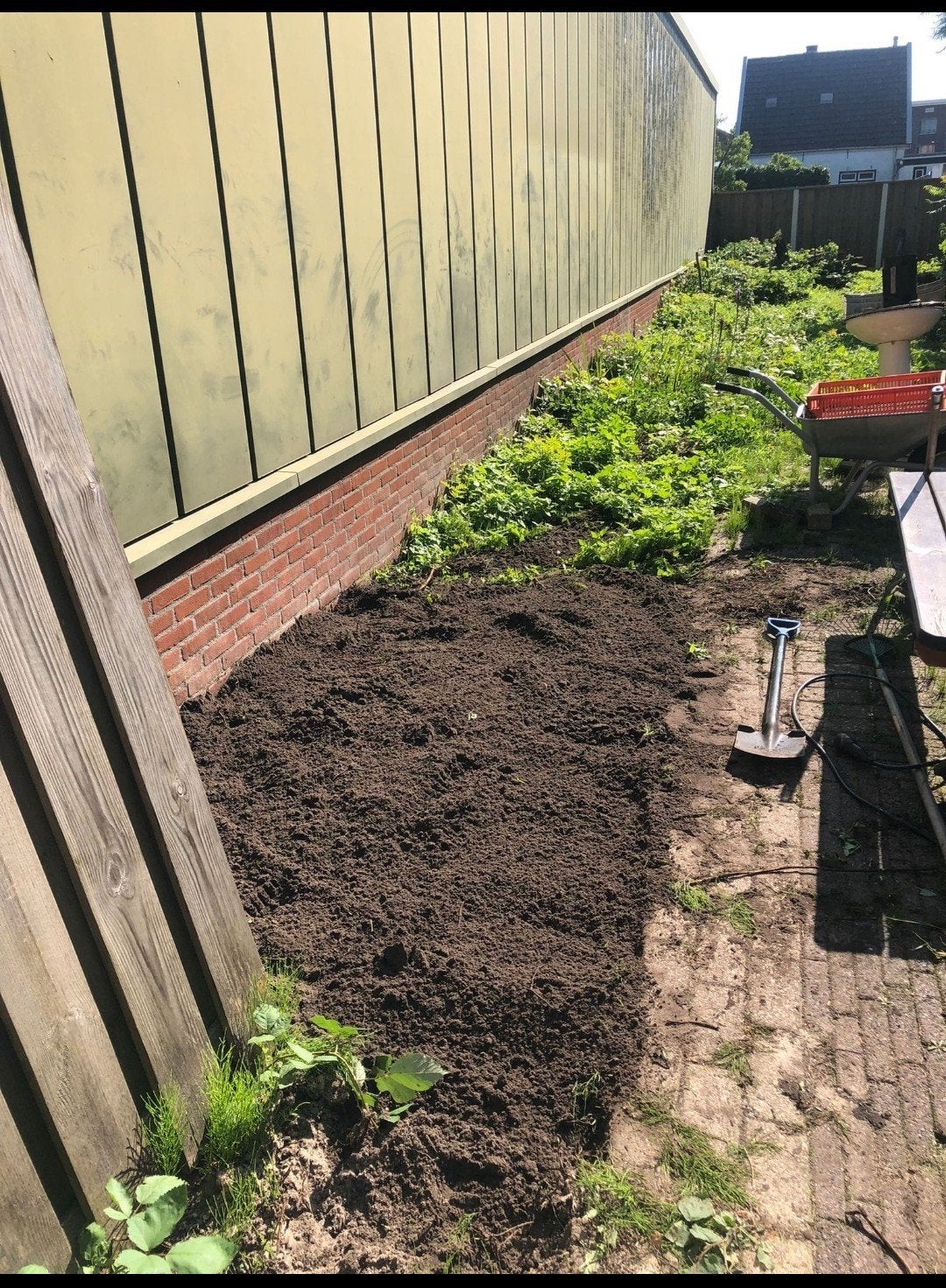 zand/grindzeef (huur), Ophalen, Tuinaarde