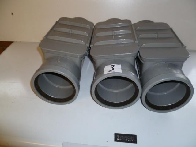 3 NIEUWE ONTSTOPPING STUKKEN VAN 125 MM, Ophalen of Verzenden, Nieuw