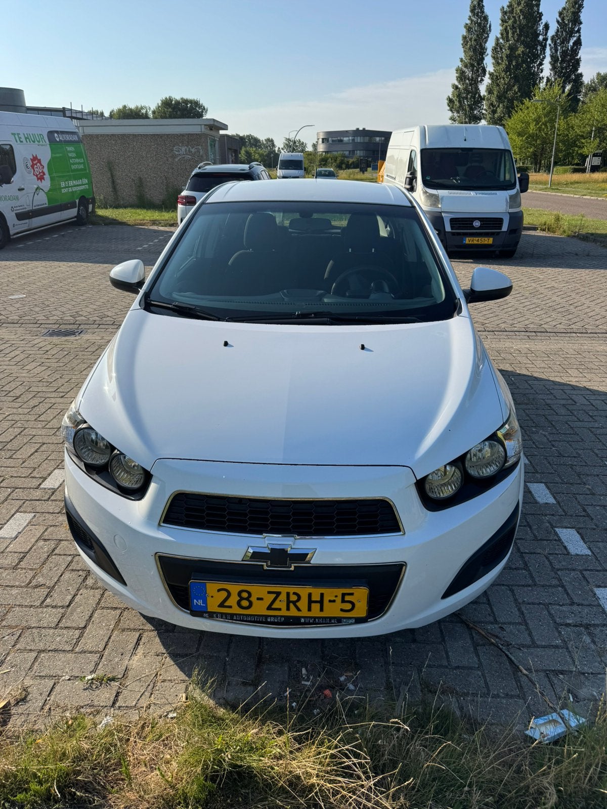 Chevrolet Aveo 1.2 5-DEURS 2013 Wit, Auto's, Chevrolet, 40 €/maand, 4 cilinders, 1039 kg, 1229 cc