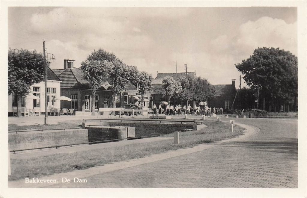 703-044-047 Bakkeveen De Dam, Verzenden, Voor 1920, Friesland