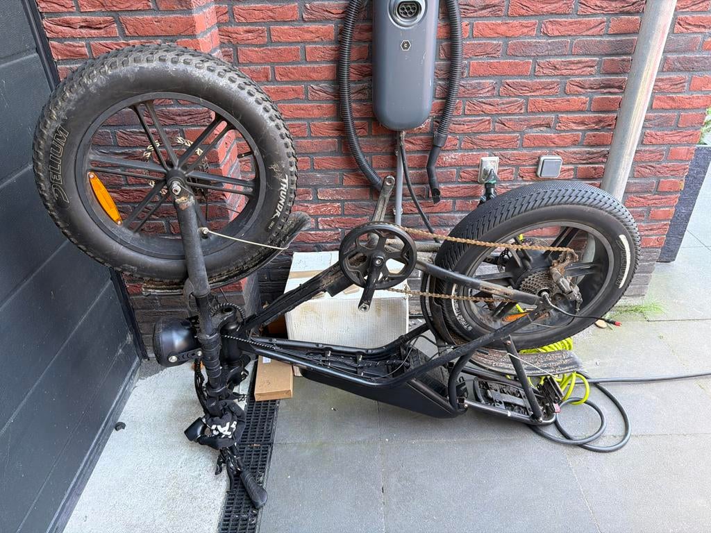 Fatbike met dikke banden - Opknapper, Fietsen en Brommers, Fietsen | Vouwfietsen, Ophalen of Verzenden, Gebruikt, 20 inch of meer