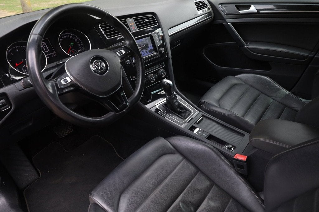 Volkswagen Golf 1.4 TSI ACT Highline DSG. | Navigatie | 19 I, Gebruikt, 4 cilinders, Leder en Stof, Zwart