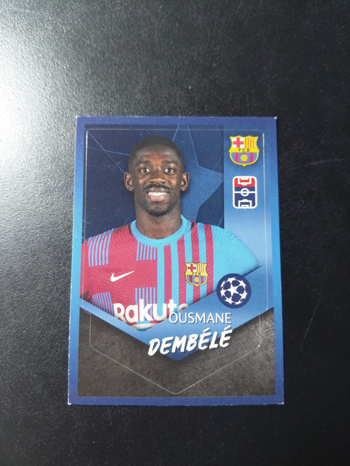 ousmane dembele (fc barcelona/psg) topps 2021/22, Ophalen of Verzenden, Nieuw, Buitenlandse clubs, Spelerskaart