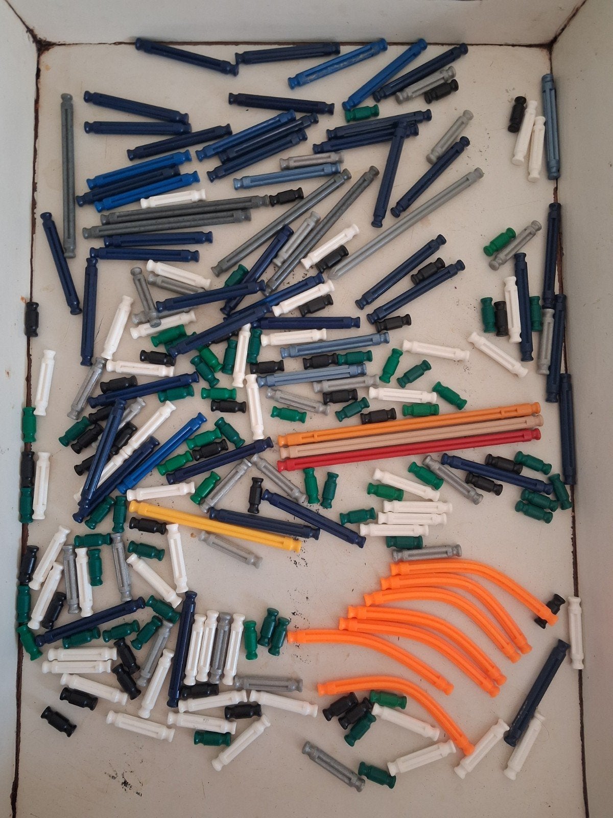 Knexx onderdelen staven diverse kleuren en lengtes, Ophalen of Verzenden, Zo goed als nieuw, K'nex