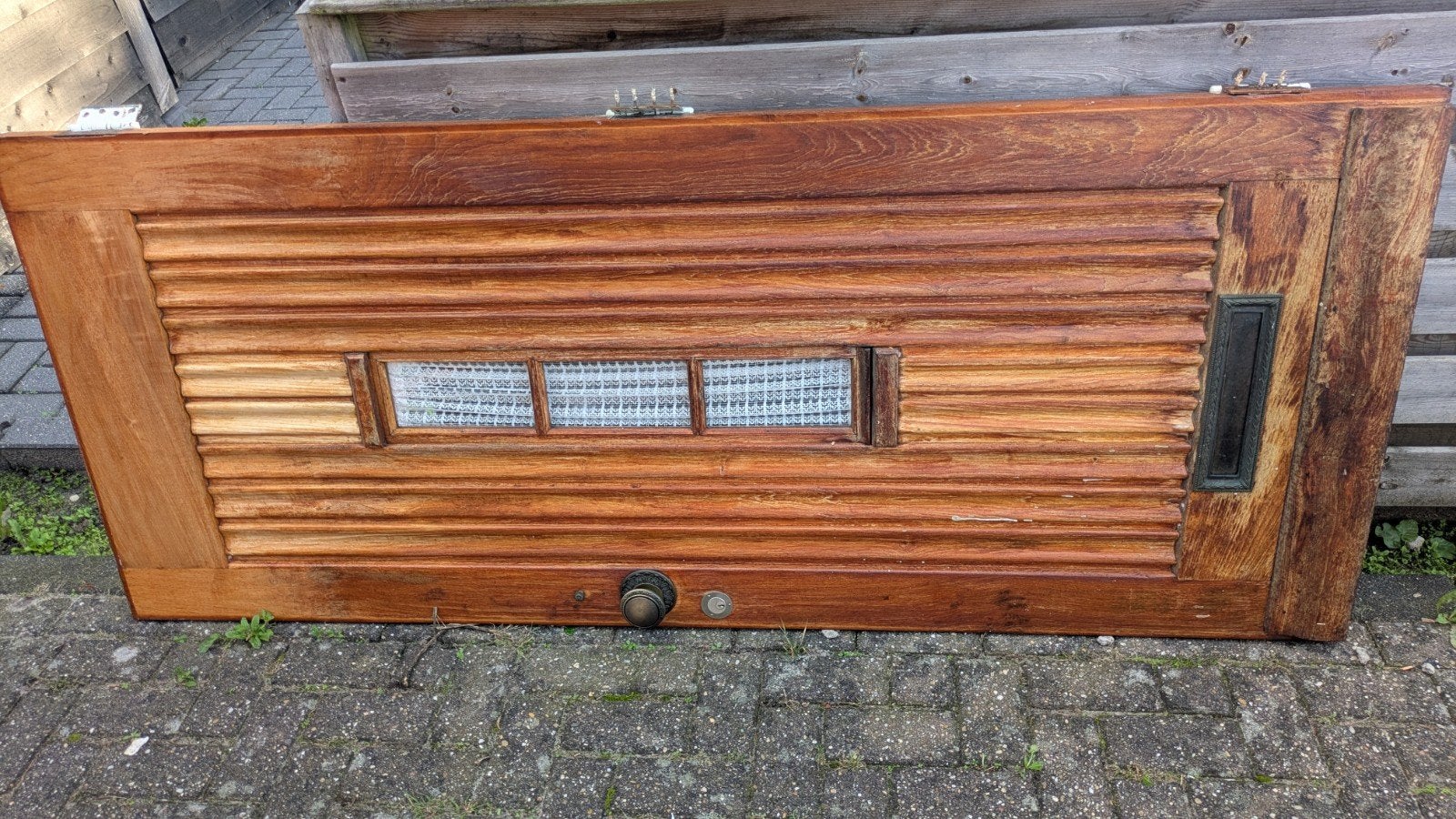 Voordeur, Ophalen, Gebruikt, 80 tot 100 cm, Buitendeur