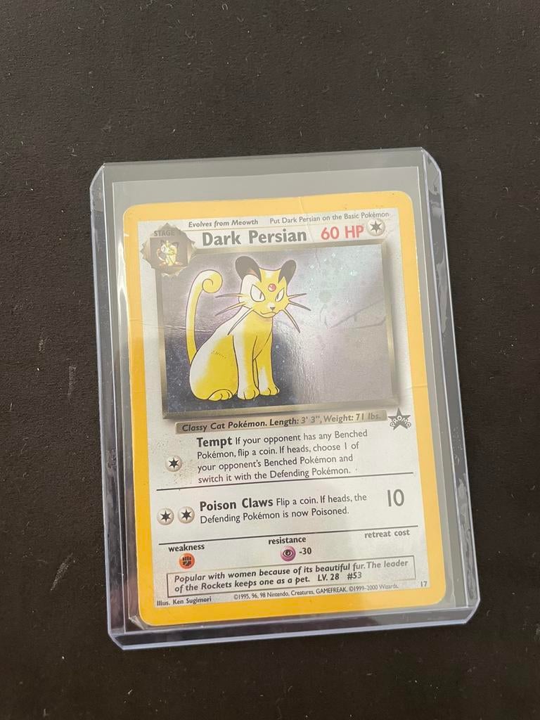 Dark persian, Ophalen of Verzenden, Zo goed als nieuw, Losse kaart, Foil