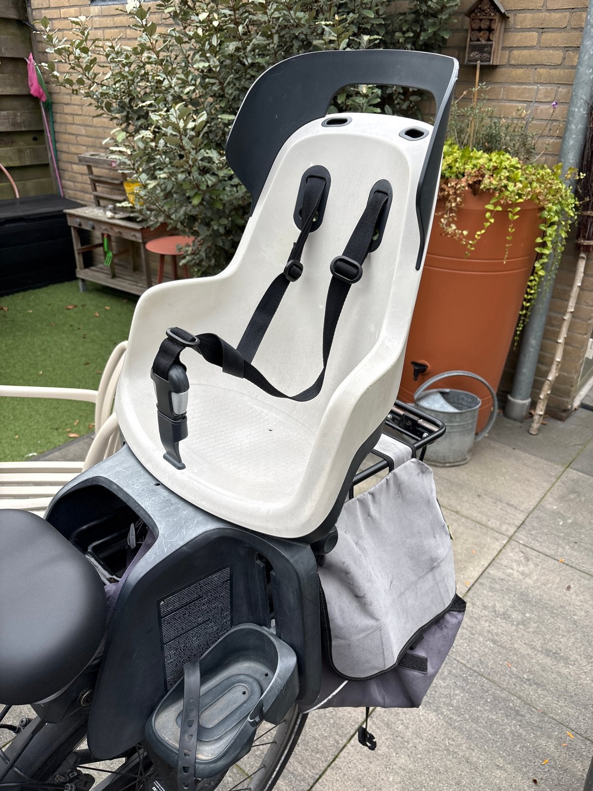Bobike Exclusive Tour Fietszitje Achter, Fietsen en Brommers, Ophalen, Achterzitje, 9 t/m 36 kg, Gebruikt