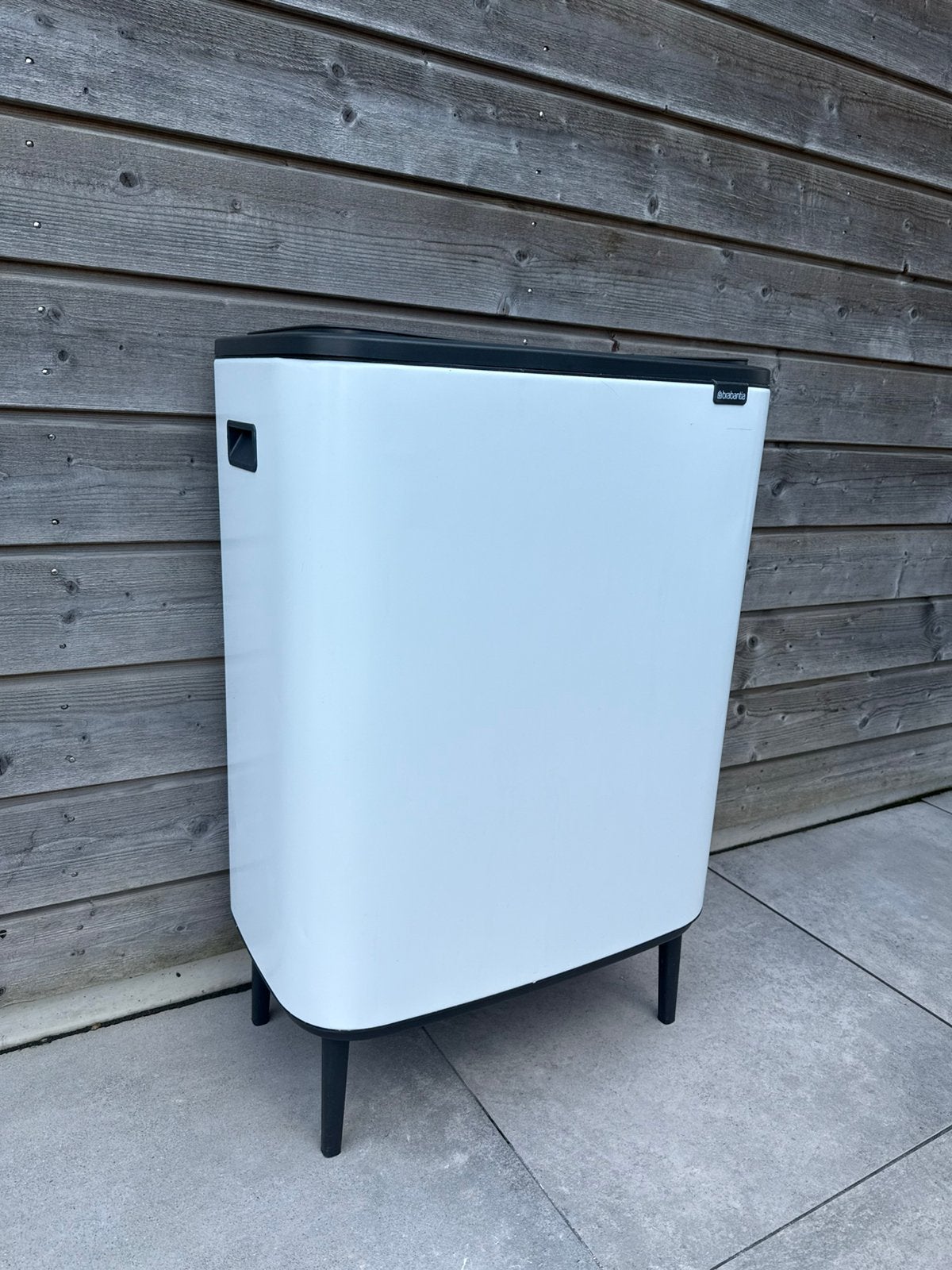 Brabantia prullenbak, Overige materialen, Gebruikt, Met pedaal, 40 liter of meer