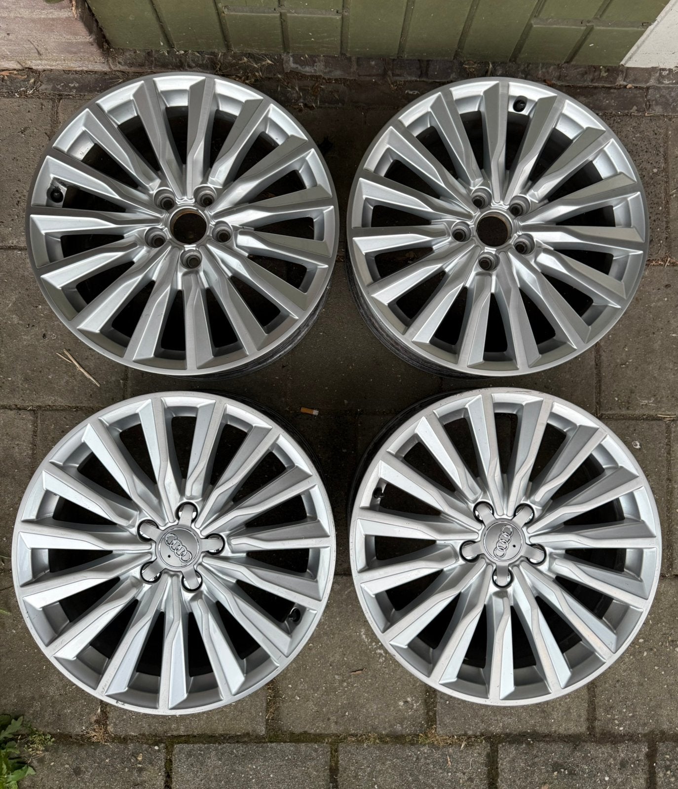 Originele Audi A3 S-line 18 inch velgen in nette staat, Ophalen, 18 inch, Gebruikt, Velg(en)