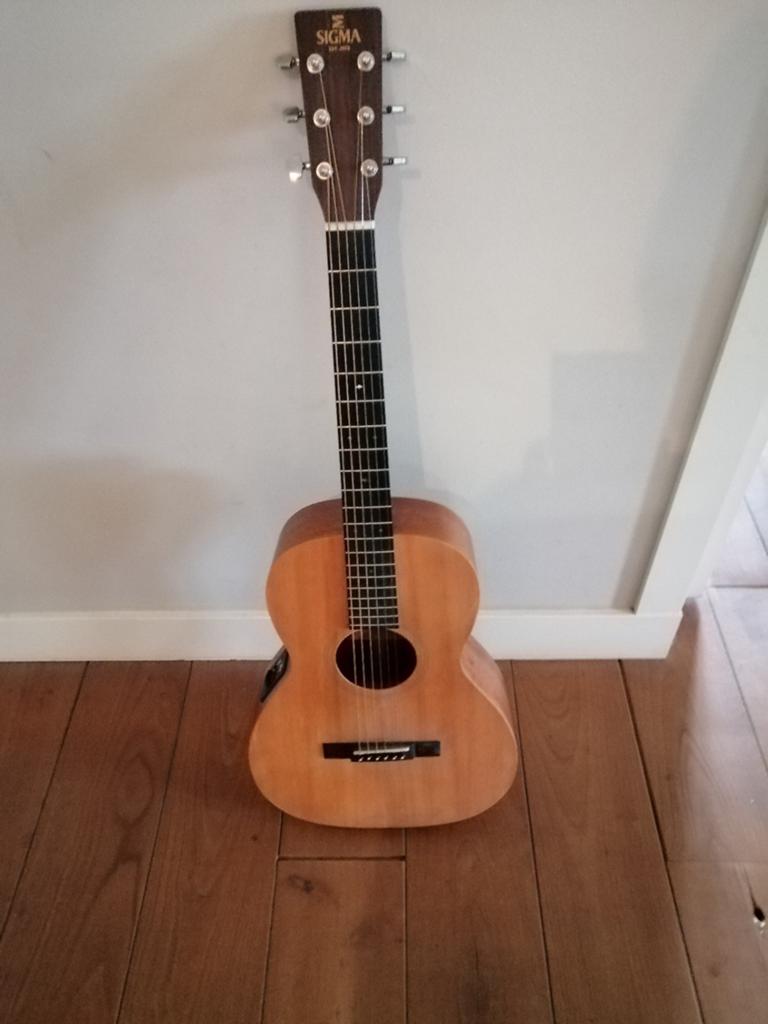 Sigma TM-12E akoestische gitaar met element, Ophalen of Verzenden