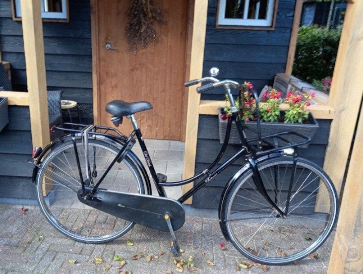 Omafiets 56 cm frame, 56 cm of meer, Ophalen, Gebruikt