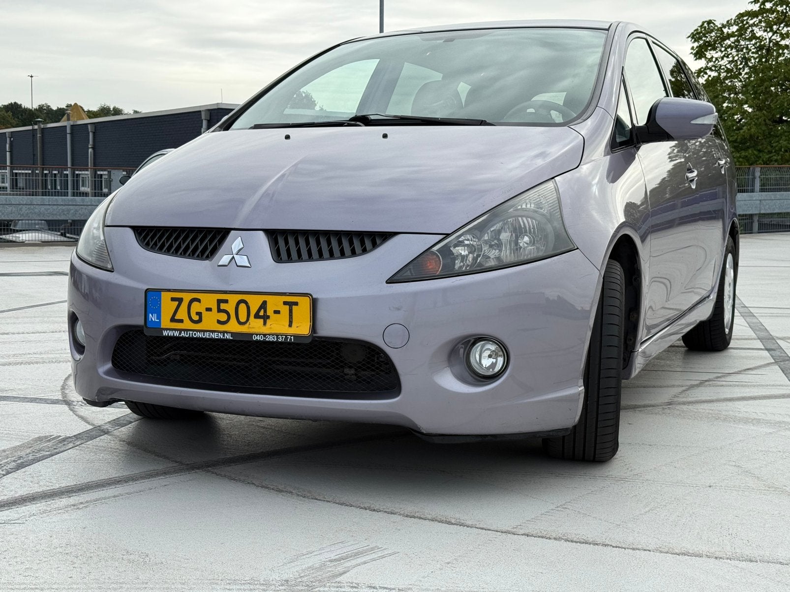 Ruime,verzorgde Mitsubishi Grandis 2.4 MIVEC 7-persoons, Auto's, Voorwielaandrijving, 164 pk, Blauw, 7 stoelen