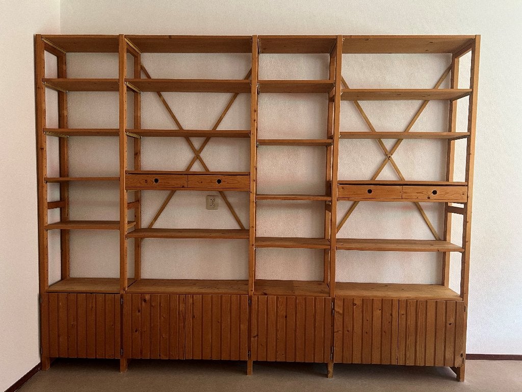 lundia boekenkast, Huis en Inrichting, Kasten | Boekenkasten, Ophalen, Gebruikt, 100 tot 150 cm, 200 cm of meer