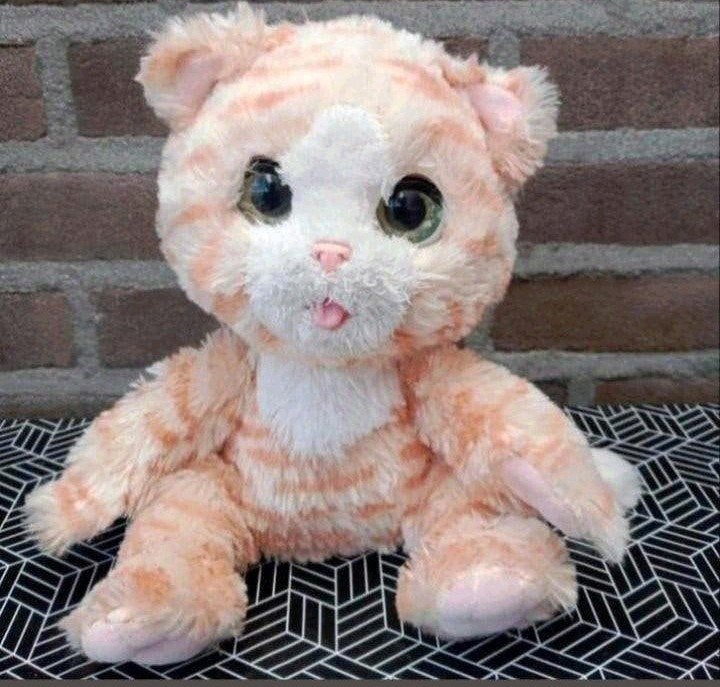 FurReal cuddlin kat/poes 20cm        nr8, Kinderen en Baby's, Ophalen, Zo goed als nieuw