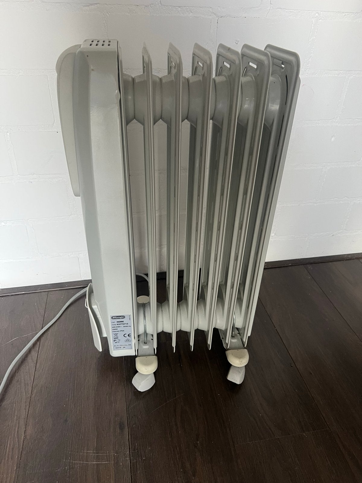 DeLonghi kleine elektrische Radiator KH770715 - 1500W, Ophalen, Gebruikt, Overige soorten, Elektrisch