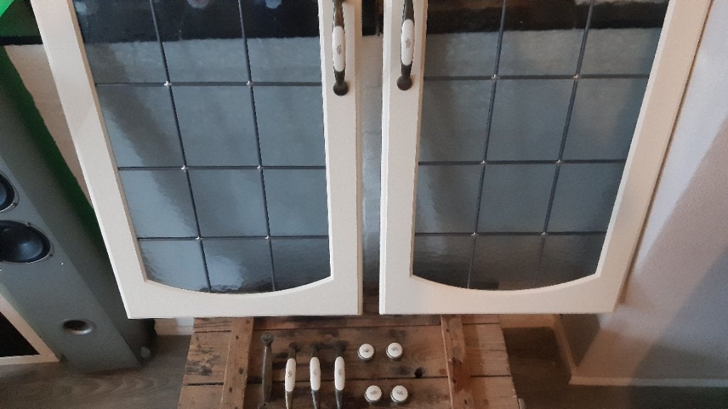 Glas in lood, Doe-het-zelf en Verbouw, Glas en Ramen, Minder dan 80 cm, Overige typen, Ophalen of Verzenden, Zo goed als nieuw