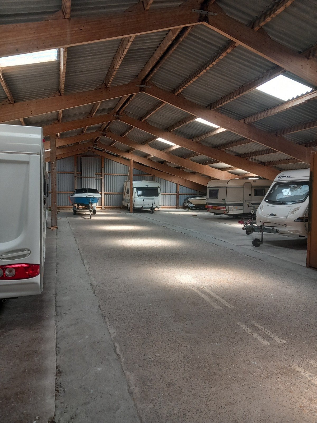 stalling vouwwagen kleine caravan trailerboot, Caravans en Kamperen
