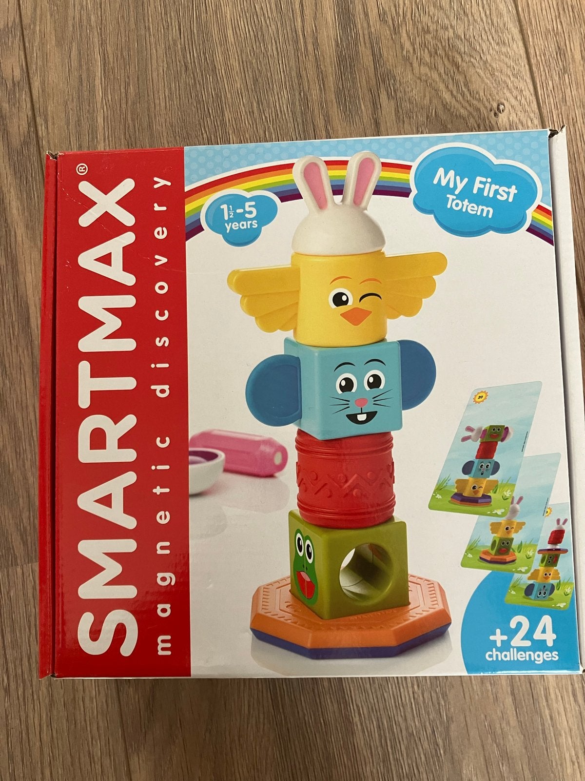 SmartMax My First Totem - Magnetisch Bouwspeelgoed, Ophalen of Verzenden, Zo goed als nieuw, Bouwen, Met geluid