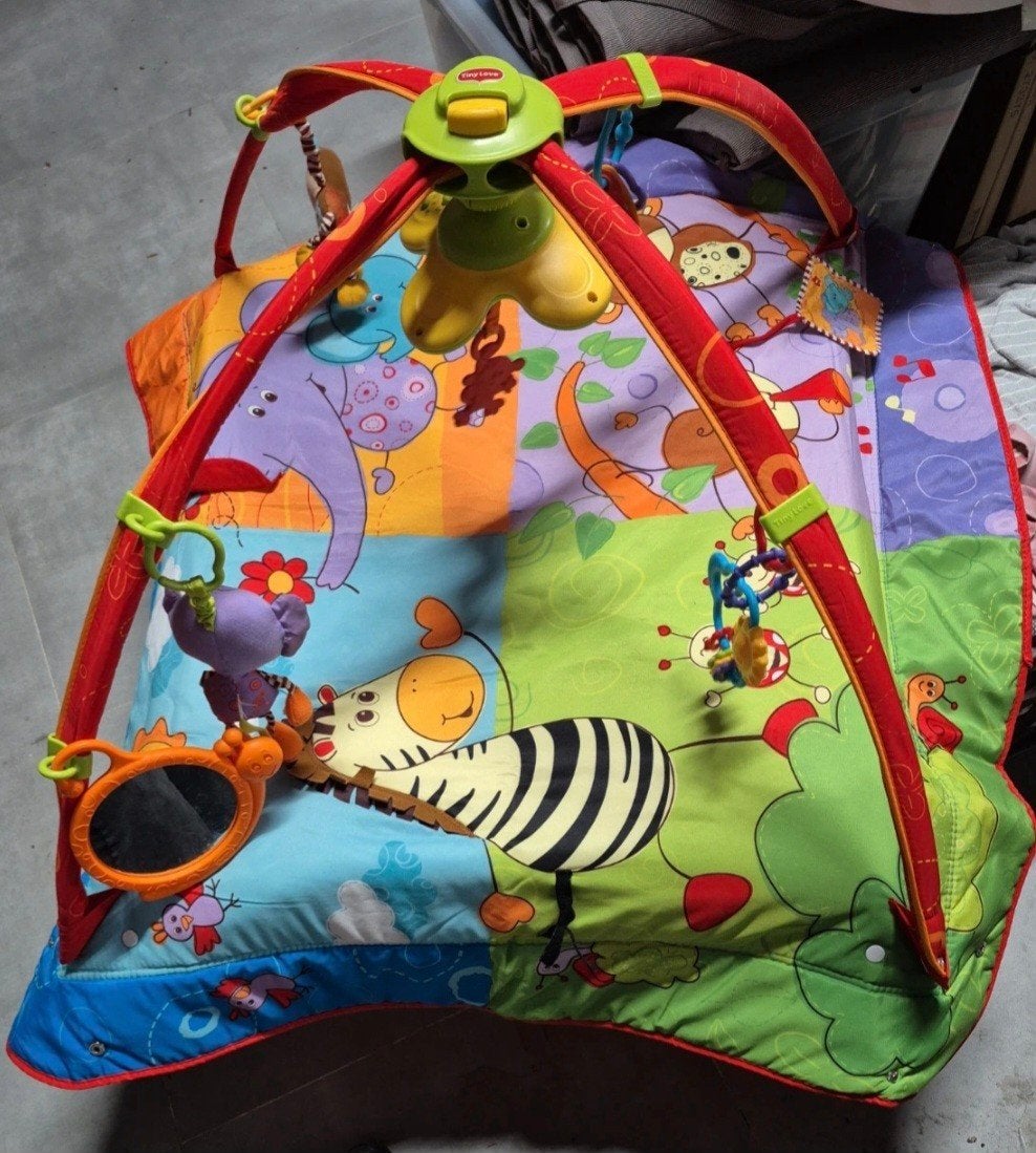 Speelkleed met speelbogen en speeltjes, Kinderen en Baby's, Ophalen, Gebruikt