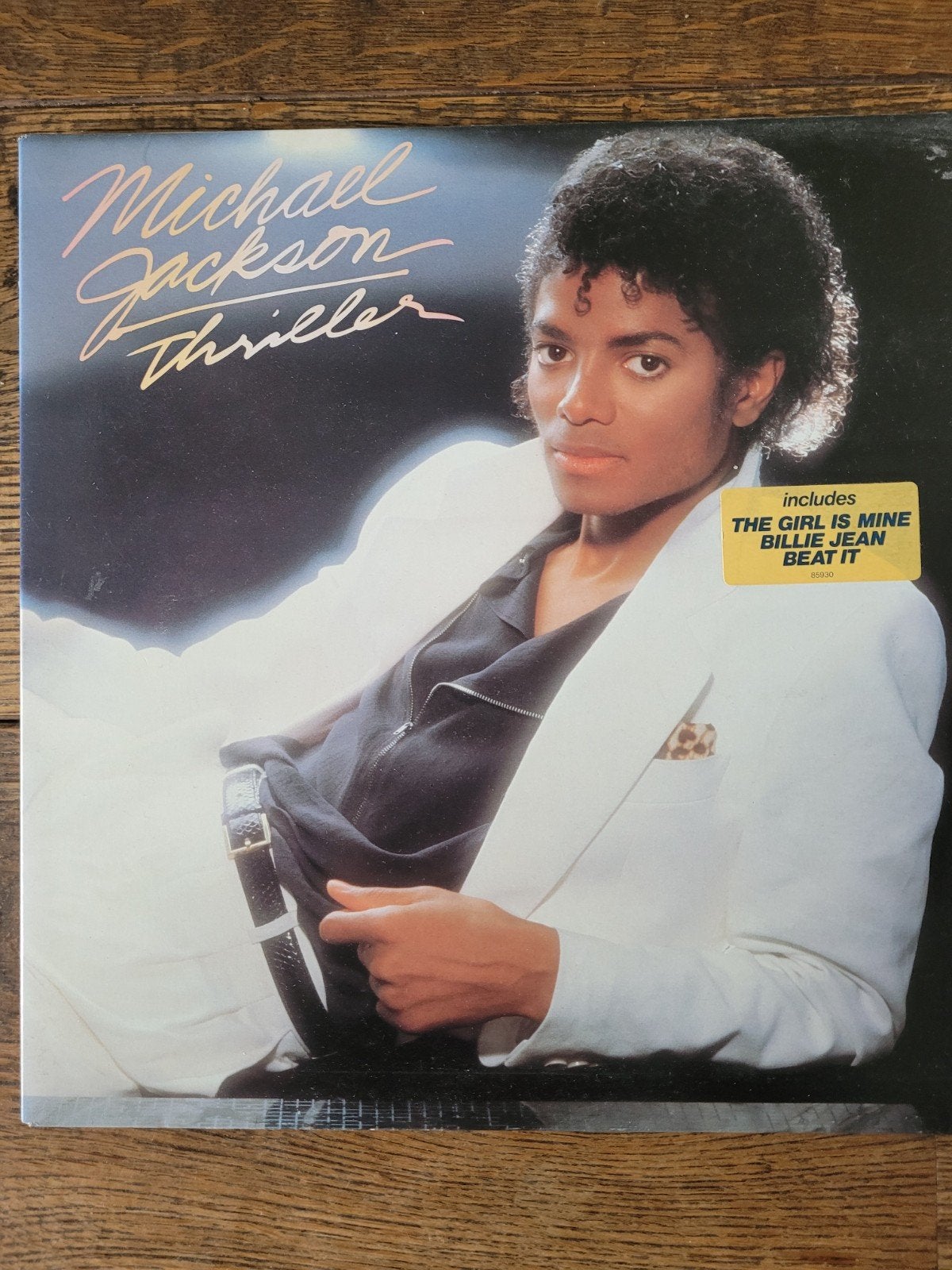 Michael Jackson - Thriller LP (1982), Cd's en Dvd's, Vinyl | Pop, Gebruikt, Pop, LP, 12 inch, Ophalen of Verzenden