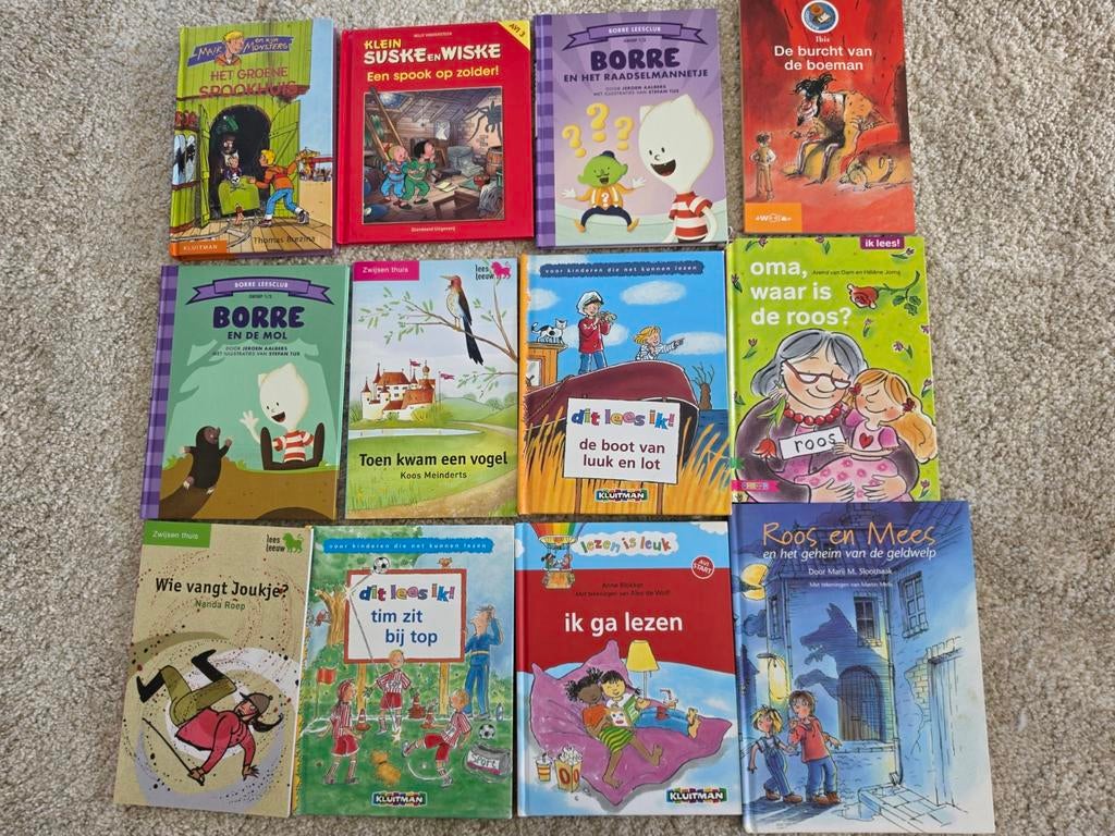 Grote collectie kinderboeken (18 stuks), Ophalen of Verzenden, Gelezen, Diverse auteurs, Fictie algemeen