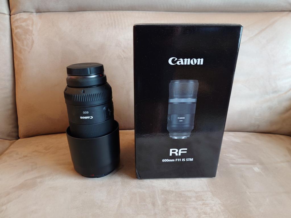 Canon RF 600mm F11 IS STM Telelens, Audio, Tv en Foto, Fotografie | Lenzen en Objectieven, Ophalen, Zo goed als nieuw, Telelens