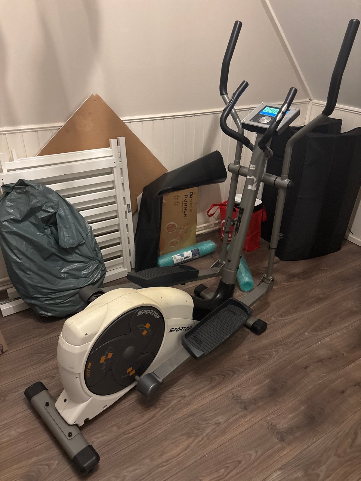 Sportop Crosstrainer - Perfect voor Thuis Fitness, Ophalen, Gebruikt, Armen, Crosstrainer