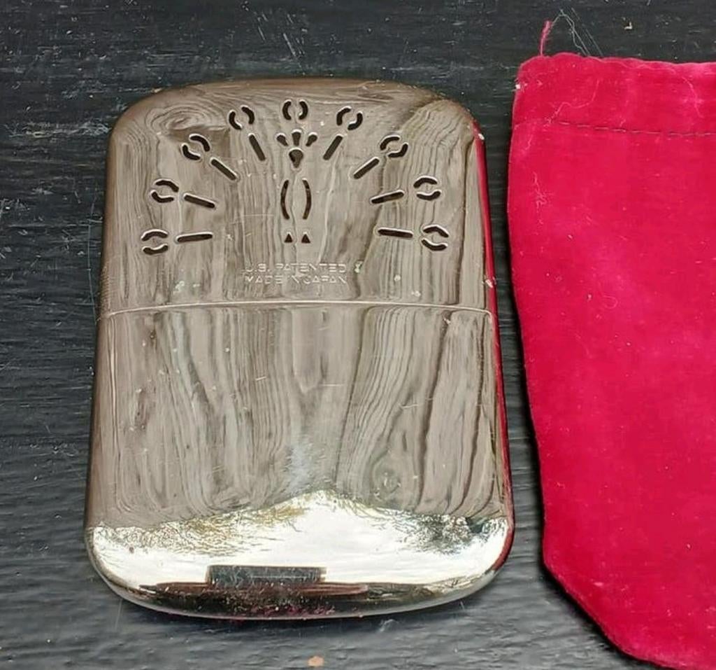 Vintage Handwarmer met Zakje - Ideaal voor Koude Dagen, Ophalen of Verzenden