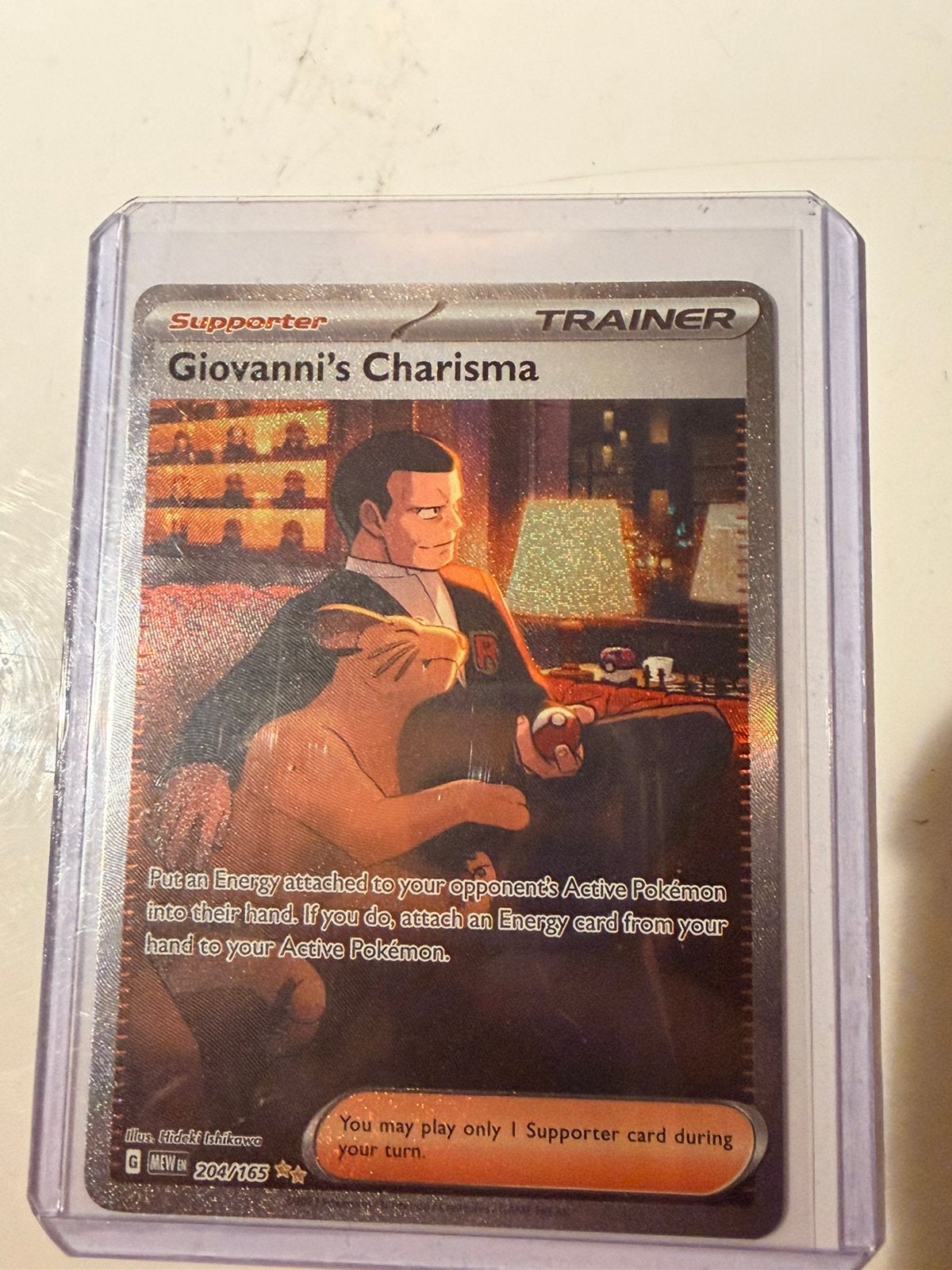Giovanni’s Charisma, Hobby en Vrije tijd, Ophalen, Zo goed als nieuw