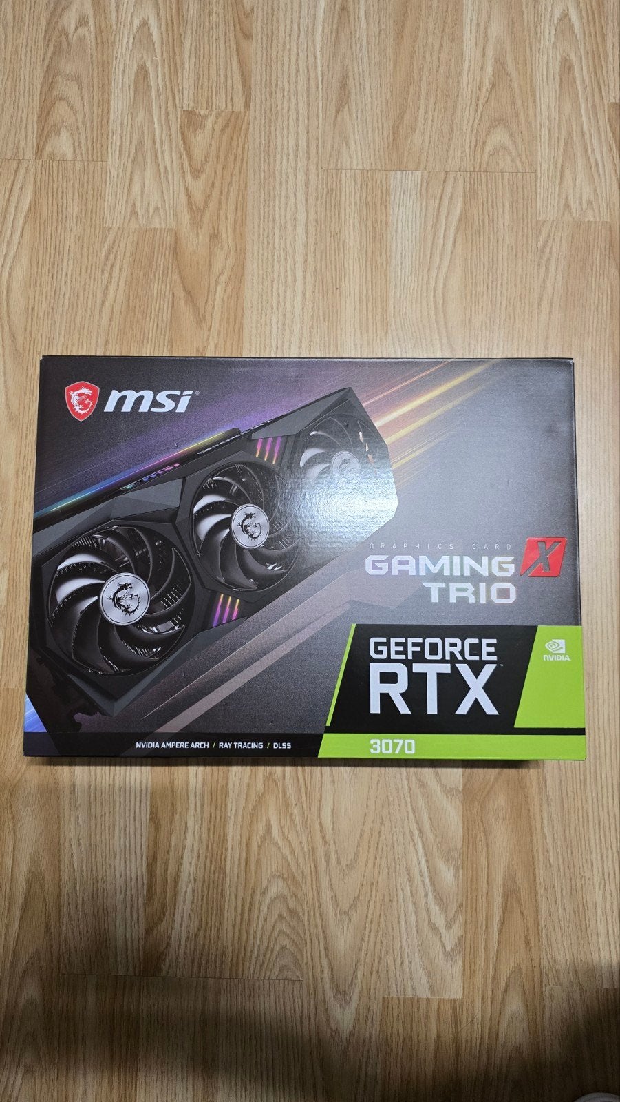 MSI RTX 3070 Gaming X Trio, Gebruikt, GDDR6, PCI-Express 4, Ophalen of Verzenden