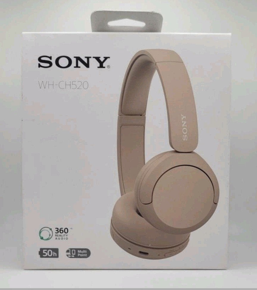 Sony WH-CH520 Draadloze Hoofdtelefoon - Nieuw in Doos