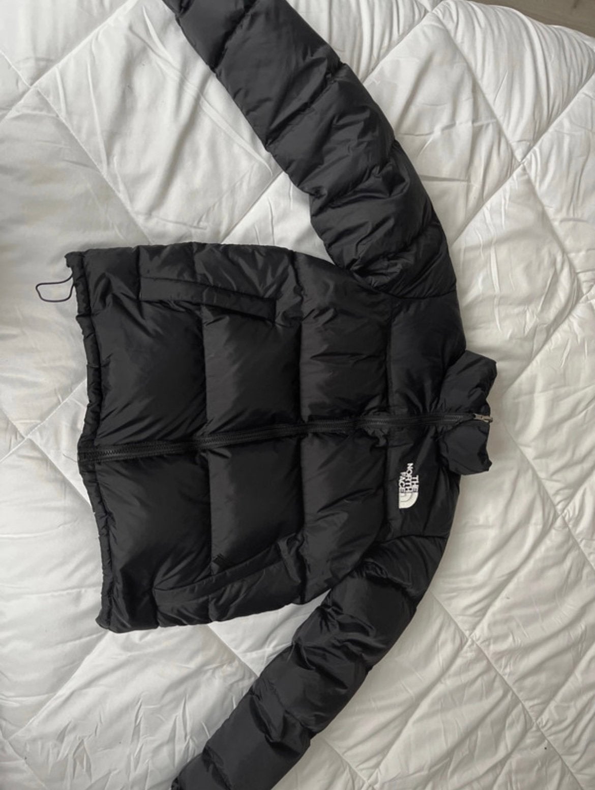 North face puffer jacket heren, Kleding | Dames, Jassen | Winter, Ophalen of Verzenden, Zo goed als nieuw, Maat 36 (S), Zwart