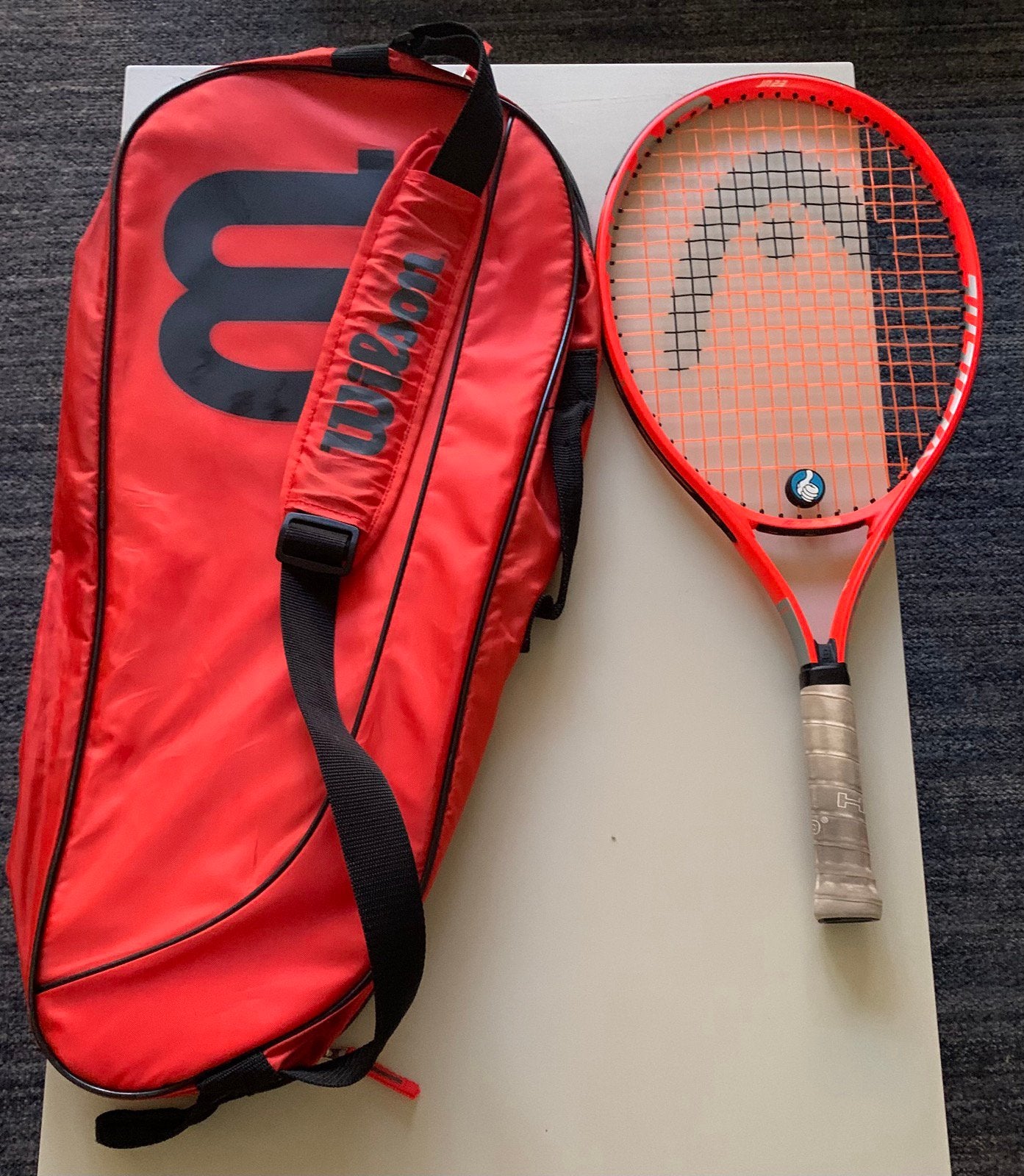 Head Radical JR 23, Ophalen, Zo goed als nieuw, Tas, Wilson