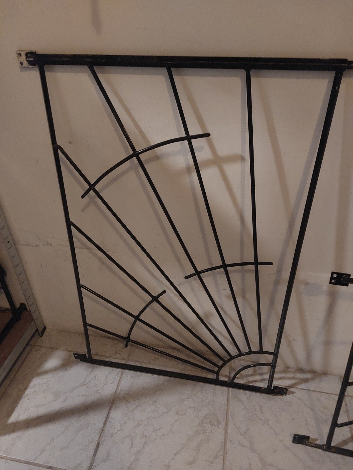 metalen rek voor deur, Doe-het-zelf en Verbouw, Deuren en Horren, Ophalen, Gebruikt, Minder dan 80 cm, Minder dan 200 cm