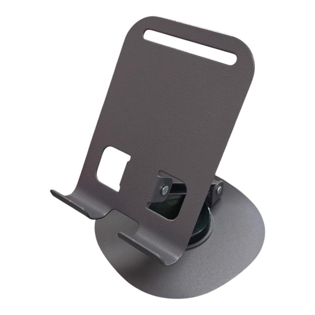 Verstelbare Telefoonhouder Metal- Grijs adjustable, Telecommunicatie, Telefoonhouders, Ophalen of Verzenden, Nieuw, Auto