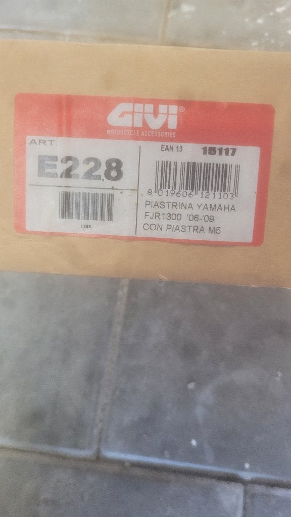 GIVI E228 Monokey M5 topkofferhouder FJR1300 ongebruikt, Verzenden, Nieuw