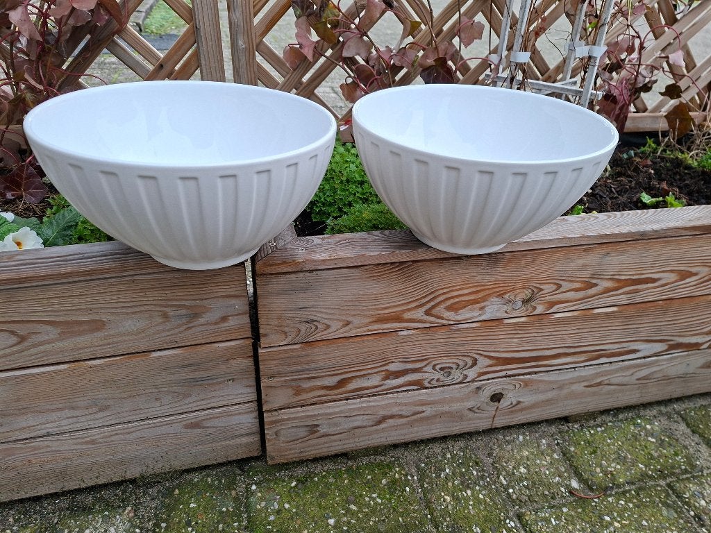 2 Wedgwood Schalen - 24.5 cm doorsnee, Ophalen, Overige stijlen, Wedgwood, Porselein