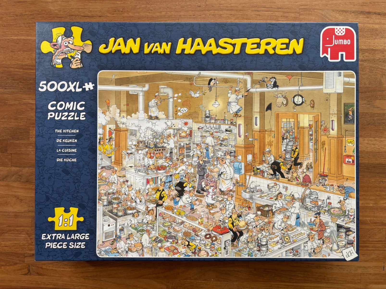 Jan van Haasteren De Keuken 500XL Comic Puzzel, Ophalen of Verzenden, 500 t/m 1500 stukjes, Gebruikt, Legpuzzel