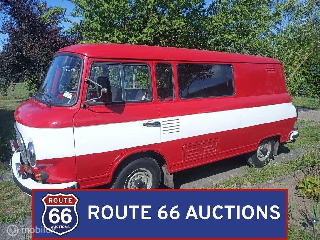 Barkas B 1000 | 1988 | Route 66 Auctions, Overige merken, Overige carrosserieën, Zwart, Bedrijf