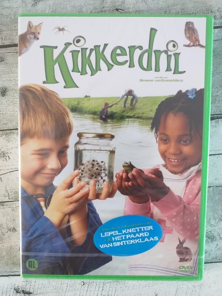 Dvd Kikkerdril  ,Nieuw!, Cd's en Dvd's, Dvd's | Kinderen en Jeugd, Ophalen of Verzenden, Nieuw in verpakking