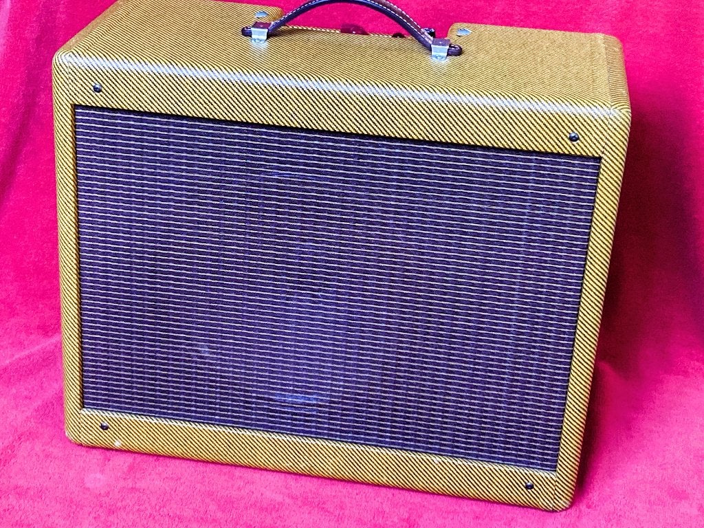 Hand-wired 5F1 Tweed Champ – 12” Eminence speaker, Ophalen, Zo goed als nieuw, Gitaar, Minder dan 50 watt