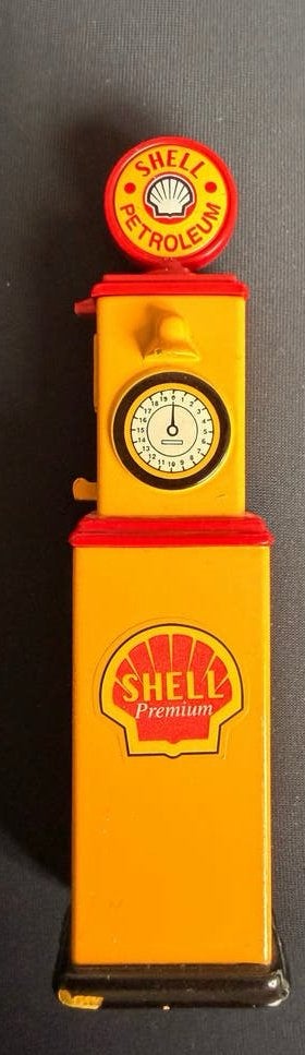 Vintage Shell Petroleum benzinepomp spaarpot - 20 cm, Verzamelen, Verzenden, Zo goed als nieuw
