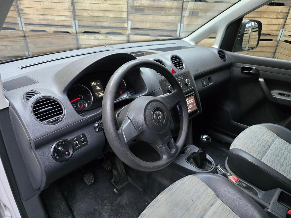 Volkswagen Caddy 1.6 TDI BMT NAVI Cruise Bluetooth DAB+ 18'', Auto's, Bestelauto's, Voorwielaandrijving, Euro 5, Gebruikt, Zwart
