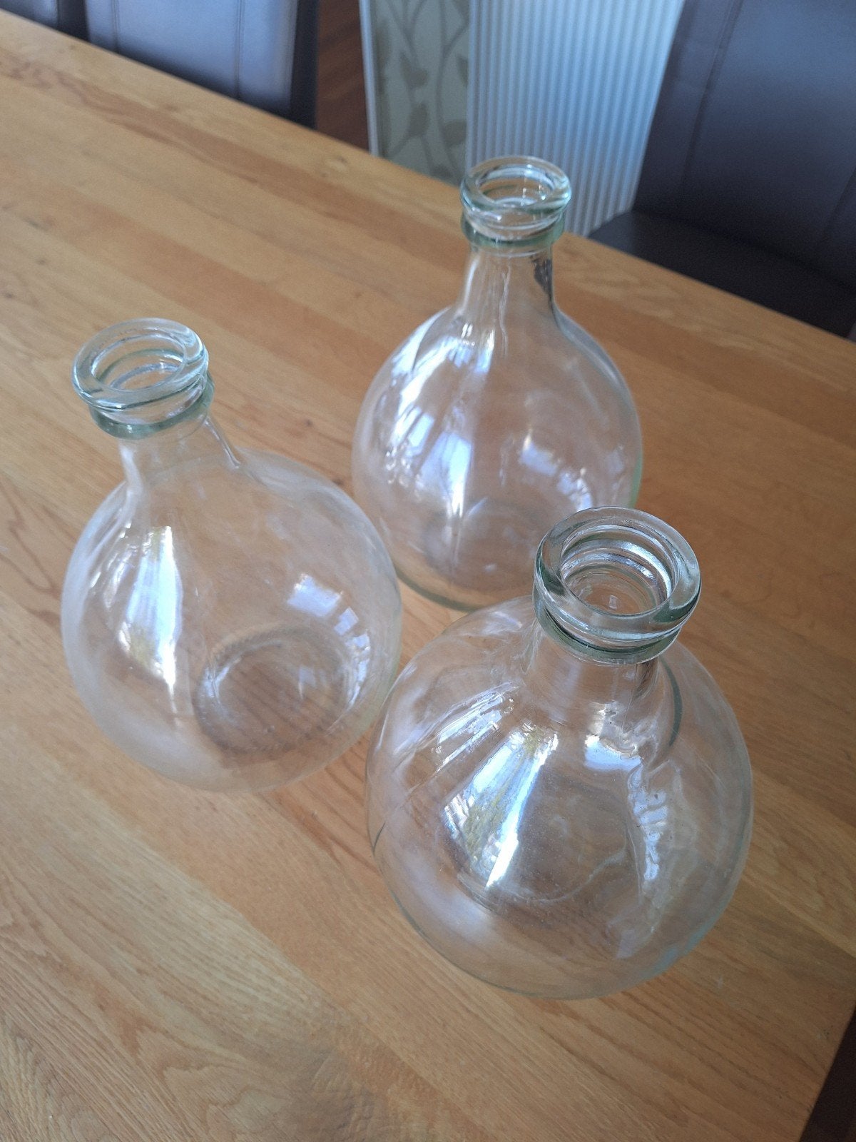 wijn gisting flessen 5 liter per stuk, Glas, Ophalen, Zo goed als nieuw