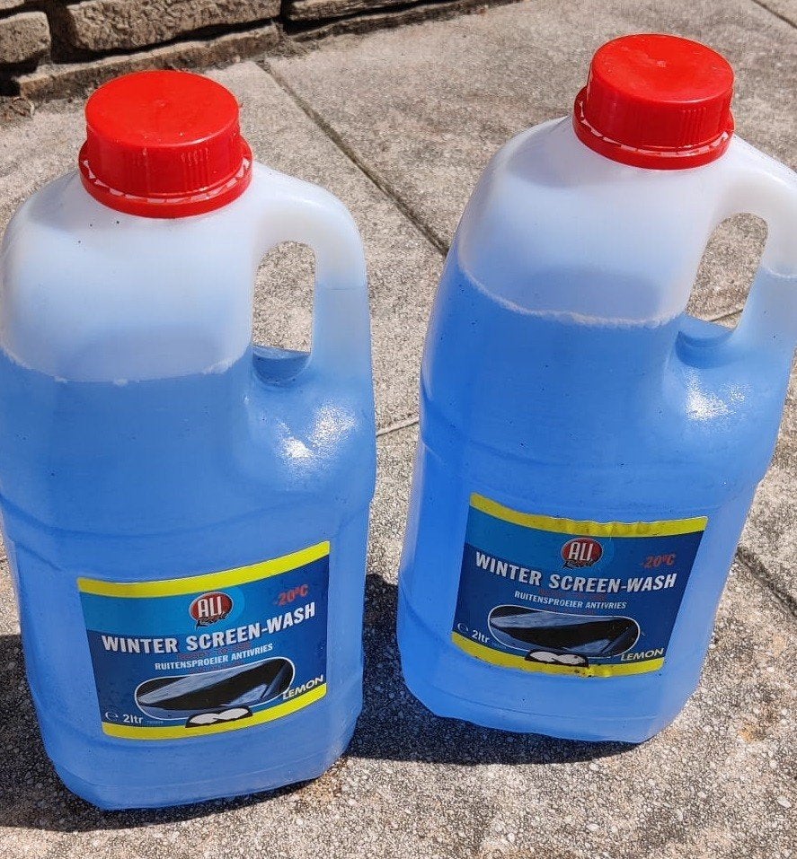 ruitenwisservloeistof antivries 2x 2 liter=4 liter -20graden, Ophalen of Verzenden, Nieuw