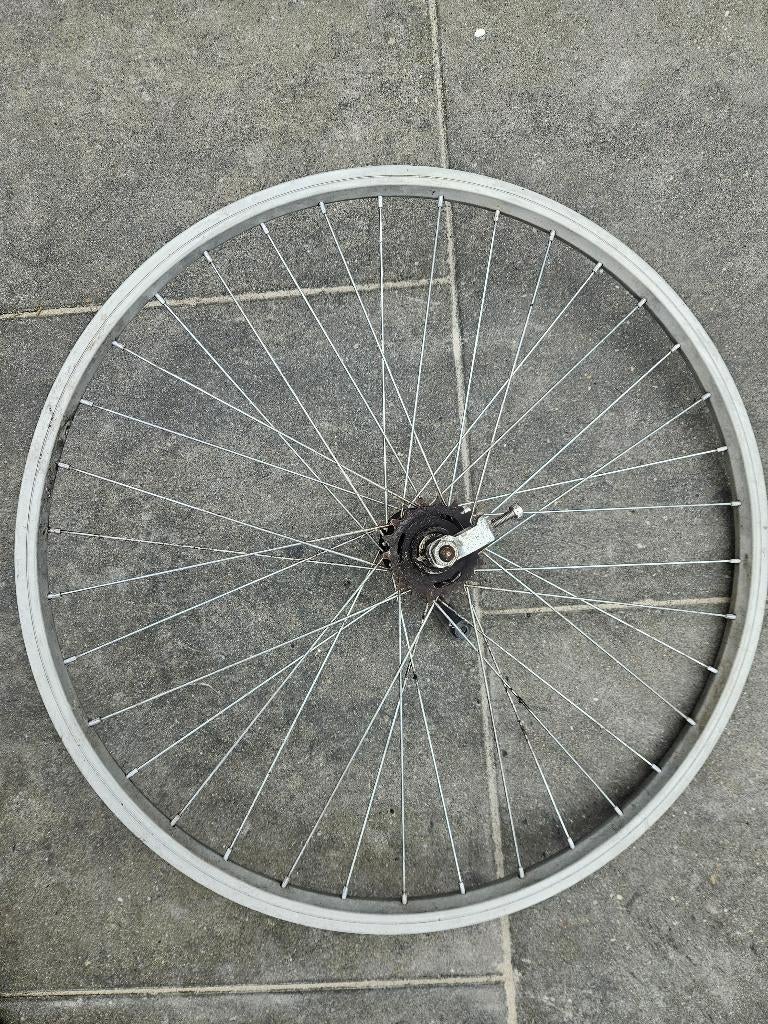 Achterwiel 26 inch met terugtraprem, Fietsen en Brommers, Fietsonderdelen, Ophalen, Wiel, Aluminium