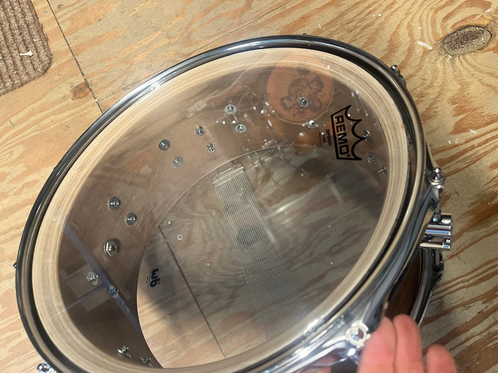 Remo Emperor Clear 14” Slagvel, Muziek en Instrumenten, Drumstellen en Slagwerk, Verzenden, Zo goed als nieuw, Overige merken