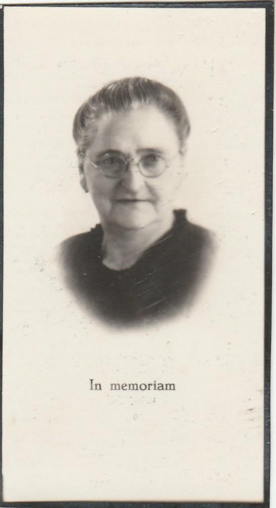 bidprentje oudhoff-alkmaar 1943, Verzamelen, Bidprentjes en Rouwkaarten, Ophalen of Verzenden, Bidprentje